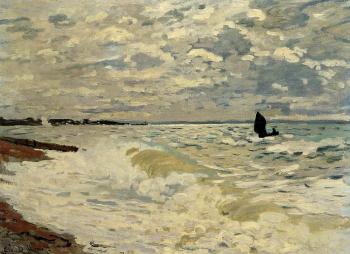Claude Oscar Monet : The Sea at Saint-Adresse